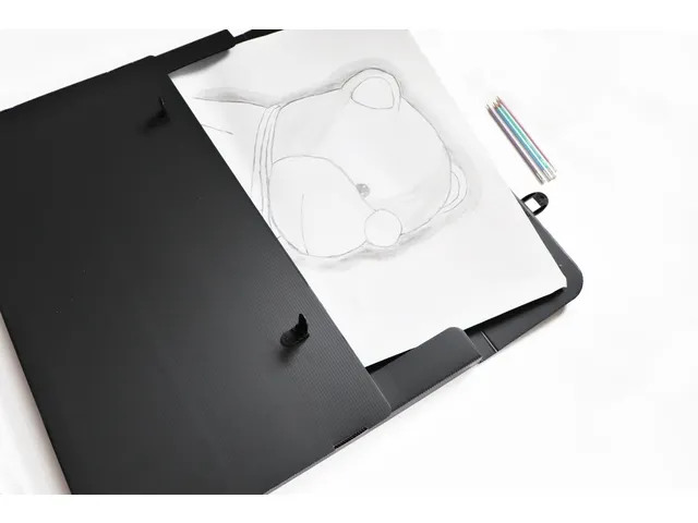 Tekenkoffer Favorit Every Line 735x520x50mm zwart