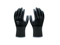 Showa 370 precisiehandschoenen, grijs/zwart, maat 9, per 120 paar