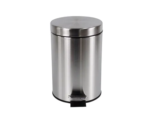 Pedaalemmer BRASQ 12 liter rvs