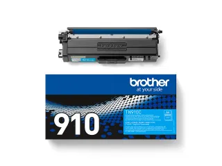 Tonercartridge Brother TN-910C blauw - 4