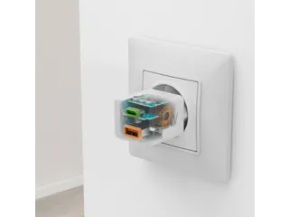 Oplader Hama USB-C/USB-A Mini PD 20W wit - 12