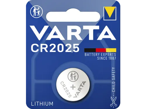 Batterij VARTA knoopcel 1x CR2025 lithium