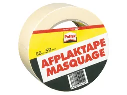 Afplaktape Pattex 50mmx50m creme