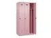 locker voor scheiding van kleding,HxBxD 1850x900x500mm,3vak