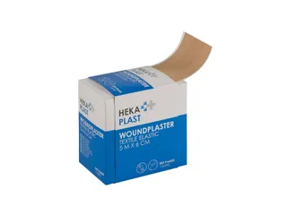 Pleister textiel elastic Hekaplast 5mx6cm - 1