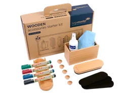 Whiteboard accessoire starter kit Legamaster WOODEN 17 stuks
