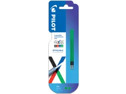 Pilot FriXion Ball 4 Colors Navullingen Groen Blister 2 Stuks
