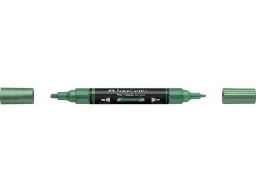 Acrylmarker Faber-Castell Multimark 295 green metallic