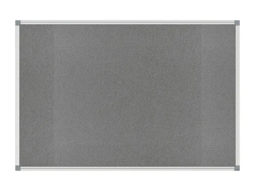 Prikbord MAULstandaard 90x180cm Textiel Grijs