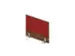 panneau de rehausse,p. table de bureau,NP-noyer Tiepolo,BN4011-rouge