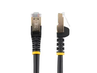 2m CAT6a Ethernet kabel zwart STP - 2