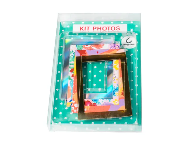 Magnetische fotolijsten - 4 stuks