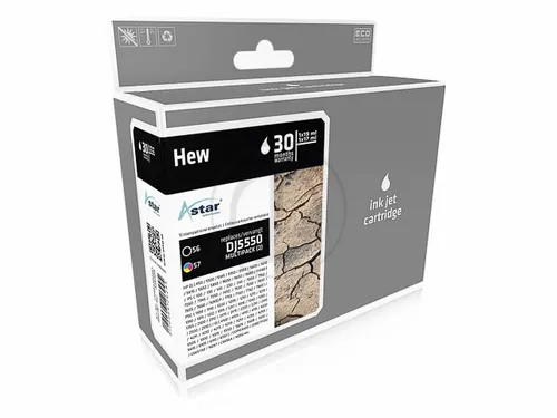 As42056 Astar Hp 56/57 Dj Inkt Zwart-Kleur Rebuilt 520/500Pagina's Chi