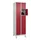 lockerkast,HxBxD 1950x600x500mm,2x5vakken,vak B 300mm,cil.-slot,voeten