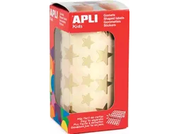 Apli Stickers Ster, Goud, 2360 Stuks