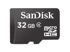 Sandisk Micro SD CARD 32GB Mobile W Adap