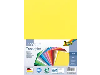 Folia Gekleurd Tekenpapier A4 Assorti - 1