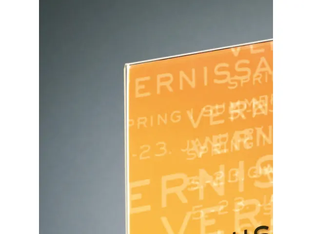 Tafelstandaard Sigel glashelder A5 recht