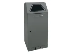 afvalverzamelaar,niet-brandbaar,1x120l,HxBxD 1100x450x450mm