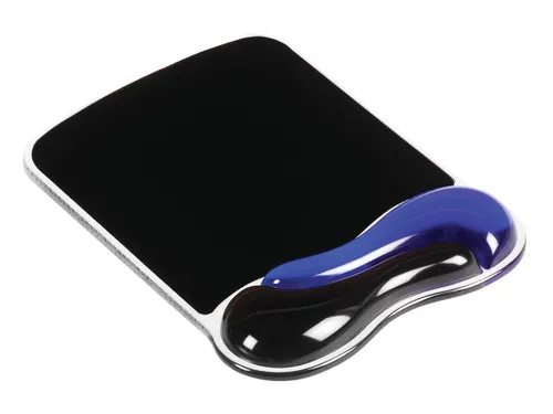 Duo Gel Muismatten blauw/zwart