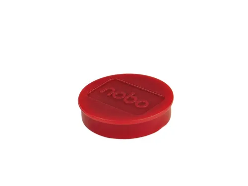 Magneet Nobo 32mm rood 10 stuks