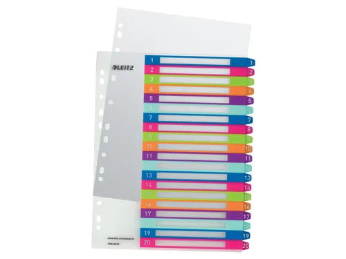 WOW printbare index, 20 tabs