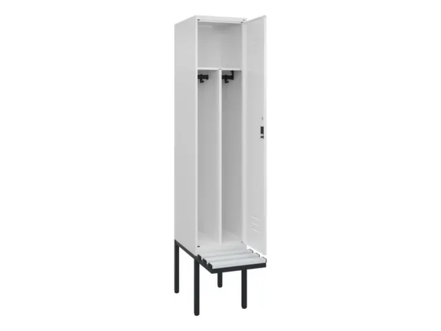 locker voor scheiding van kleding,HxBxD 2120x400x815mm,1vak