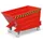 kiepbak,HxLxB 890x1445x1200mm,1m³,draagverm. 1500kg,RAL3000