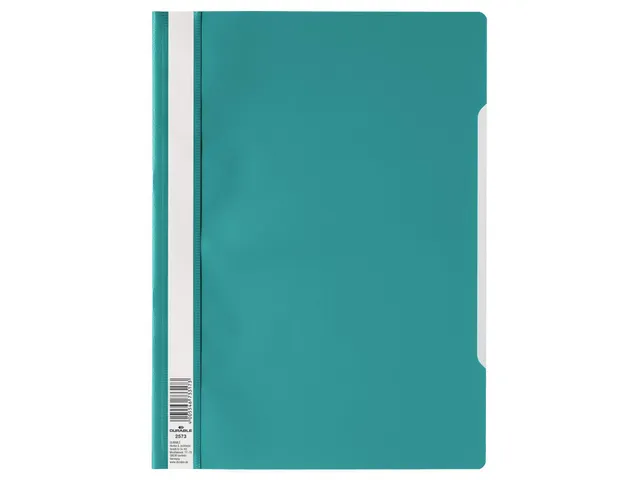 Durable Snelhechter A4 PP Petrol pak van 50 stuks