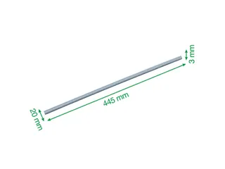 Mesgeleider voor rolsnijmachine Leitz Precision Office A4+ 2 stuks - 2