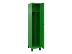 locker voor scheiding van kleding,HxBxD 1950x400x500mm,1vak
