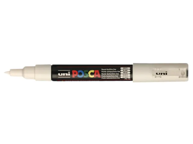 Verfstift Posca PC1MC Extra Fijne punt 0,7-1,0mm Wit