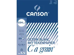 Canson wit Tekenpapier 27x36 CM