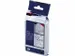 Lettertape Brother Tze-Fa3 P-Touch 12Mm Blauw op Wit Textieltape