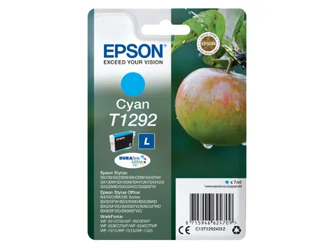 Inktcartridge Epson T1292 Blauw C13T12924012