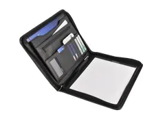 A4 Conferentiemap Kunstleer Met Ritssluiting