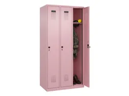locker,HxBxD 1850x900x500mm,3vak,vak B 300mm,draaigrendel