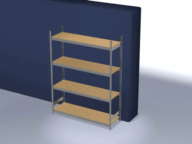 breedvakstelling,grondveld,HxBxD 2500x2070x635mm,vakl. 350kg