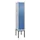 locker voor scheiding van kleding,HxBxD 2120x400x500mm,1vak