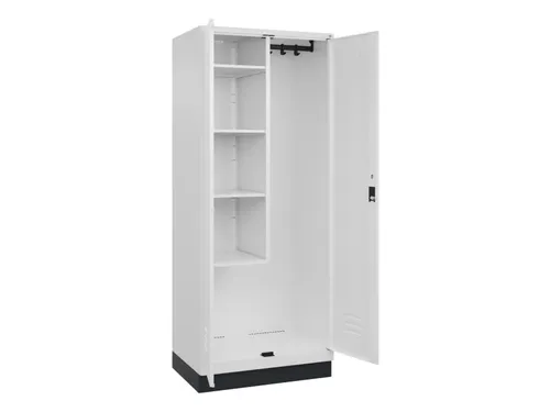 schoonmaakkast HxBxD 1950x800x500mm links 4vakken