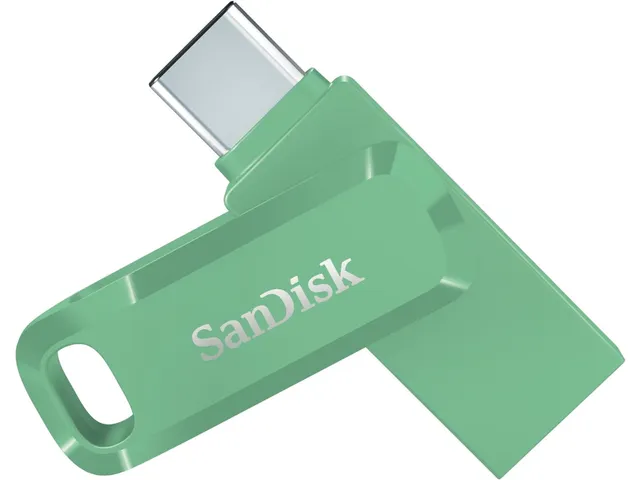 SanDisk Ultra Dual Drive Go USB 256GB USB flash drive USB Groen