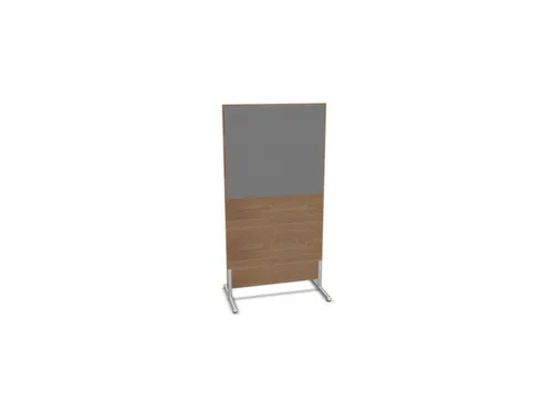 scheidingswand,HxB 1545x800mm,NT-cherry,BN8078-grijs