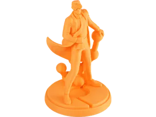 Polymaker Panchroma PLA Neon filament Orange 1,75 mm 1kg - 3