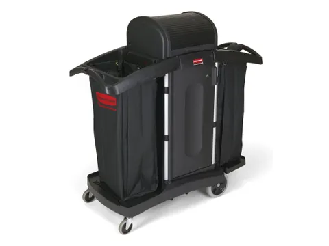 Hotelwagen Met Hoge Veiligheid Rubbermaid