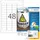 HERMA 9536 Weervast Outdoor folie-etiket A4 45,7x21,2mm Wit 1920 stuks