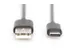 USB Type-C-aansluitkabel type C naar A 1,8m 3A 480MB 2.0 Zwart