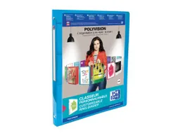 Oxford Polyvision ringband A4 4-rings 20mm blauw