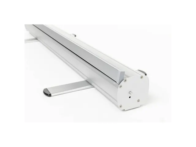 Roll-Banner 85x200 complete set met print "NEW" Blauw