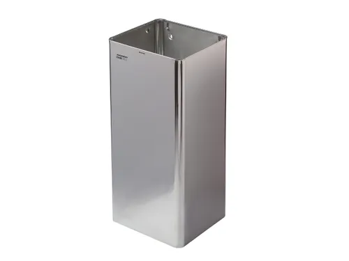 Afvalbak RVS Hoogglans 80 Liter