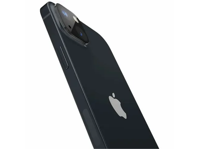 Spigen Lensbeschermer AGL05274 IPH14+/14 tROptik zwart 2 stuks